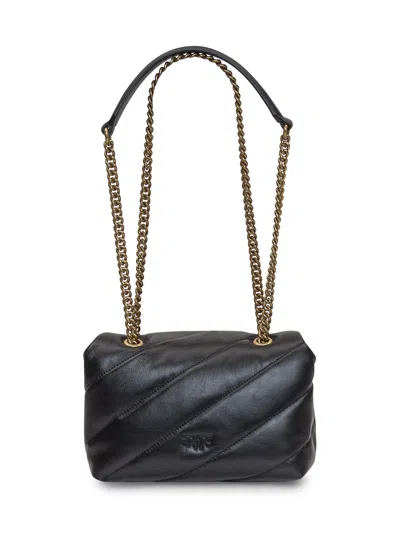 Pinko Mini Puff Shoulder Bag In Black