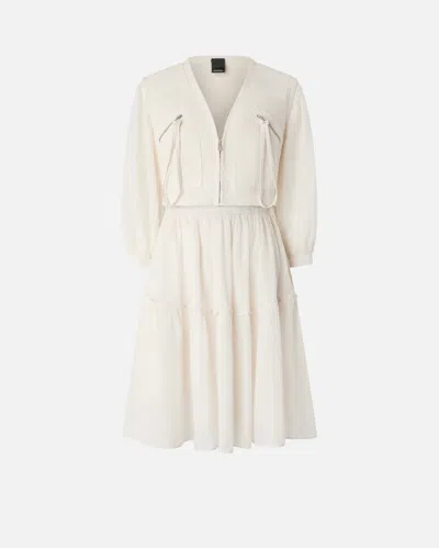 Pinko Two-piece-effect Mini Dress With Relaxed-fit Skirt