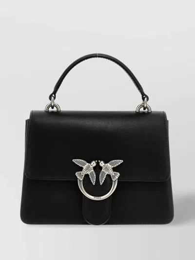 Pinko Mini Top Handle Handbag With Metal Hardware
