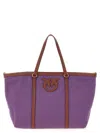 Pinko Logo-patch Cotton Canvas Tote Bag