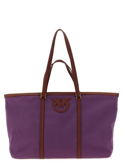 Pinko Miranda Tote Bag Purple
