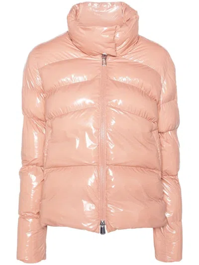 Pinko Mirco Padded Jacket In Beige