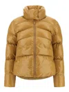Pinko Mirco Down Jacket In Gold