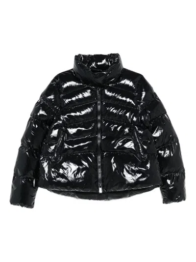 Pinko 'mirco' Short Down Jacket In Black