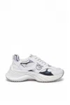 Pinko Ariel Mirrored Sneakers In White