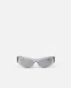 Pinko Occhiali Da Sole Cat-eye Lenti A Specchio In Gray