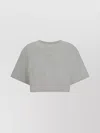 Pinko Modern Cropped T-shirt Signature Stitching
