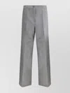 Pinko Modern Flamed Finish Wide Leg Trousers