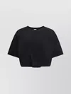 Pinko Modern Ribbed Crew Neck T-shirt