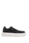 Pinko Monogram Detail Platform Sneakers With In Black (black)