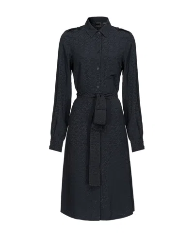 Pinko Abito Chemisier Nero In Black