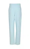 Pinko Montano Viscose Trousers In Blue