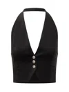 Pinko Moretta Vest. In Black
