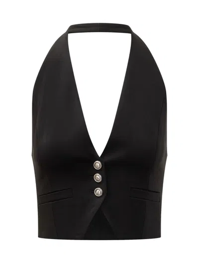 Pinko Moretta Vest. In Black