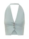 Pinko Moretta Vest In Blue