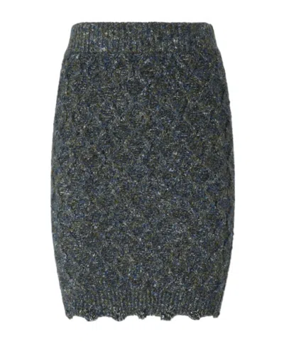 PINKO MOULINÉ MINISKIRT