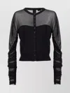 Pinko Semi-sheer Corset-style Shirt