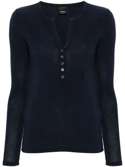 Pinko Mulinello T-shirt In Blau