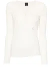 Pinko Mulinello T-shirt In Neutrals
