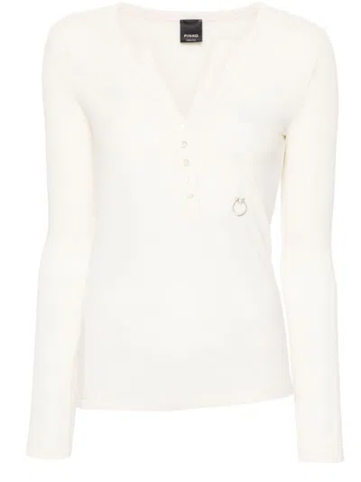 Pinko Mulinello T-shirt In Neutrals