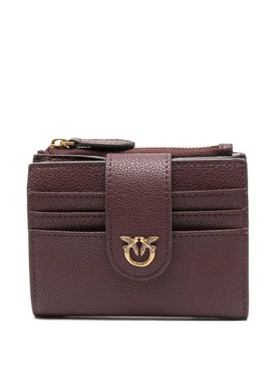 Pinko 'multi Purpose' Wallet  In Burgundy