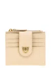 Pinko Logo Embossed Wallet With Multiple Compartments