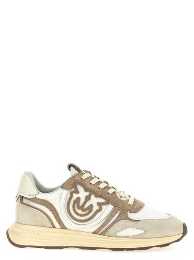 Pinko Multicolor Lace Up Sneakers