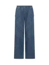 Pinko Namibia Straight Leg Jeans In Light Wash In Blue