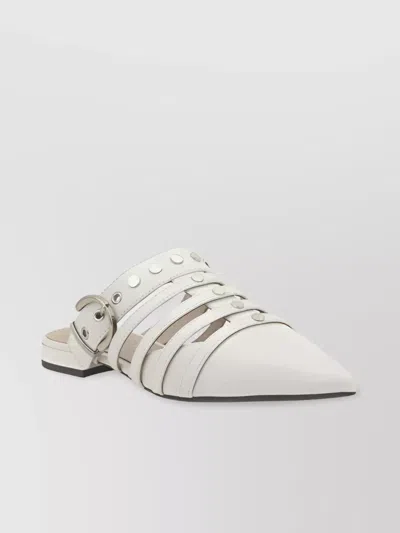 PINKO NAPPA MILK MULES