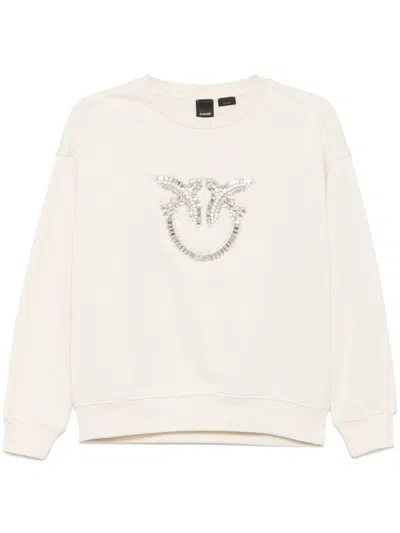 Pinko Nelly Sweatshirt In White