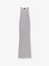 Pinko Nelson Viscose And Metallised Fibre Long Dress