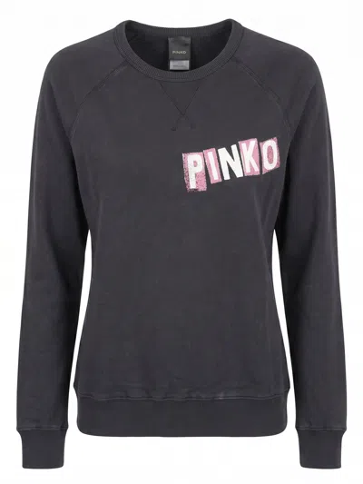 Pinko Nero Sweatshirt In Black