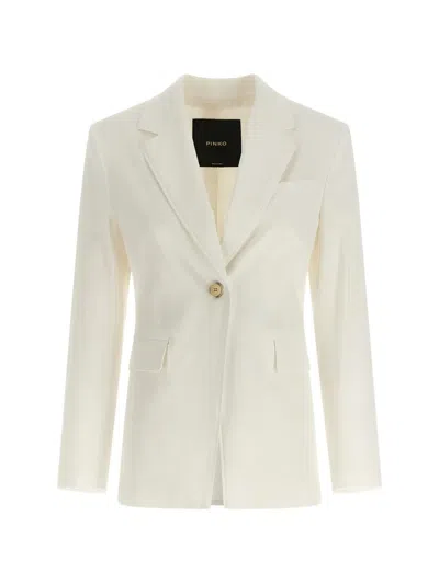 PINKO EFFIE BUTTONED SINGLE-BREASTED BLAZER