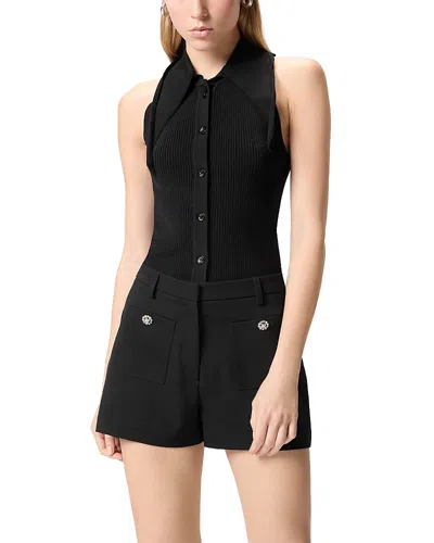 Pinko Neve Top In Black