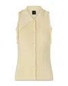 Pinko Button-up Top In Neutral