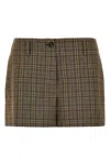 Pinko 'nevi' Checked Pattern Shorts