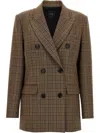 Pinko New Guinea Blazer And Suits In Brown