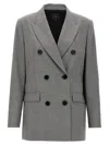 Pinko New Guinea Blazer And Suits White/black In Multicolor