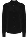 Pinko Button Up Sleeved Shirt In Black