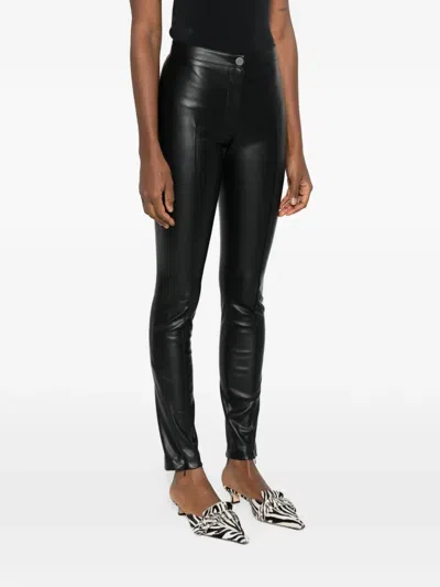 Pinko New Patitz Trousers In Black