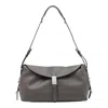 Pinko New Saddle Shoulder Bag In Gray