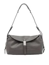 Pinko New Saddle Shoulder Bag In Gray