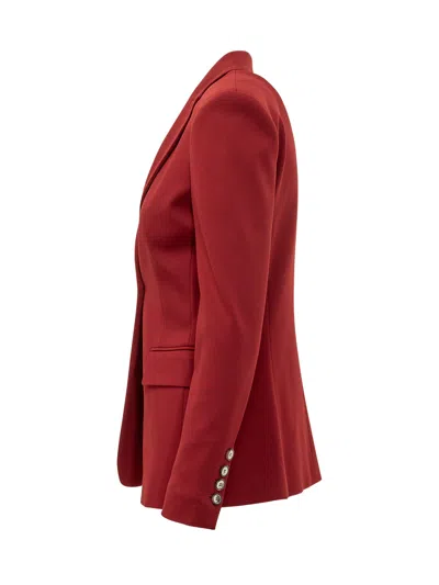 Pinko New Signum Jacket In Rosso Rio