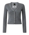 Pinko New Tilacino Cardigan In Gray