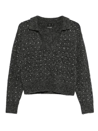 PINKO 'NIBIANI' POLO-STYLE SWEATER