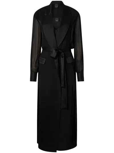Pinko Nocciolaia Georgette Midi Dress By