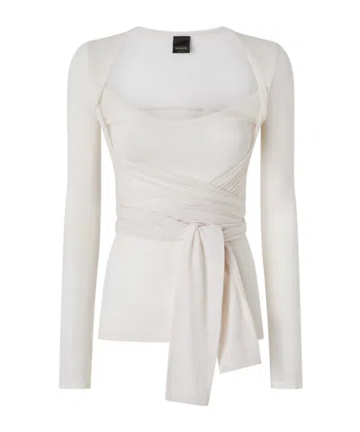 Pinko Noelia Sweater In White