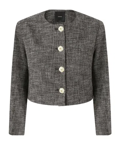 Pinko Noodles Jacket In Gray