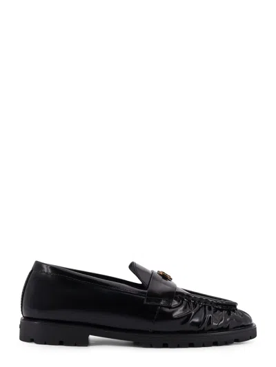Pinko Nora 01 Leather Loafers In Black