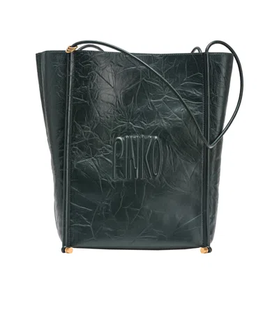 Pinko North South Shopping Bag In Black